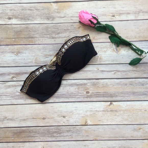 Victoria's Secret Other - Victoria’s Secret gemstone bedazzled bikini top